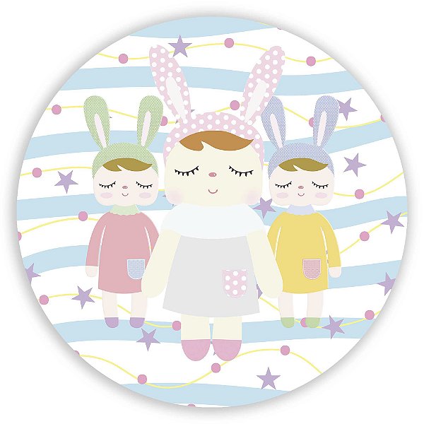 Mini Painel - Bonecas MeToo - Sublimado 3D