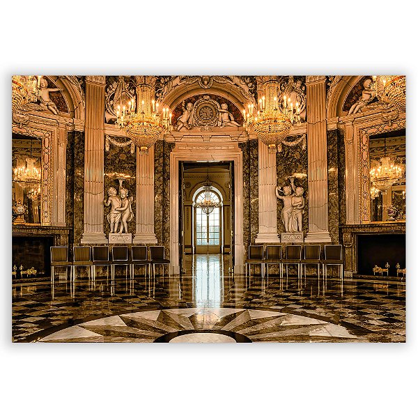 Capa Painel Retangular Sublimado - Fachada Castelo