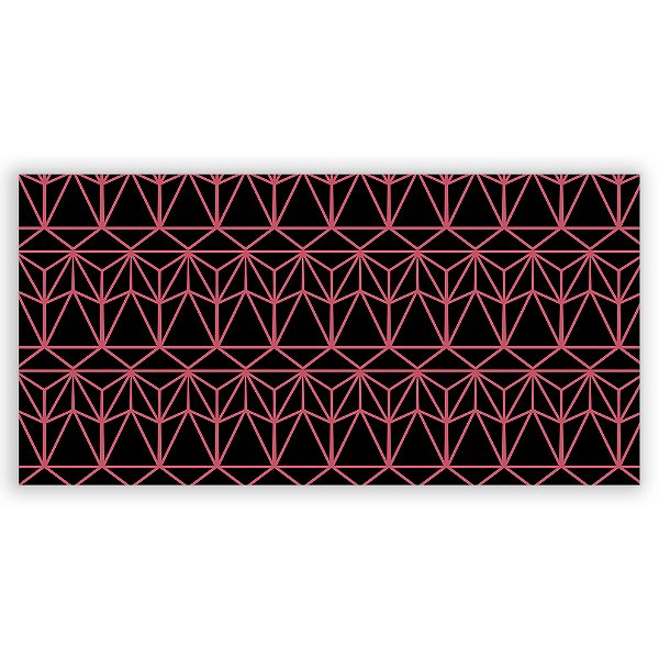 Painel Retangular - Geometrico - Sublimado 3D