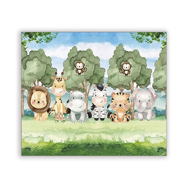 Capa Painel Retangular Sublimado - Safari