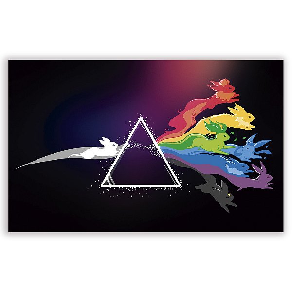 Capa Painel Retangular Sublimado - Pokemon