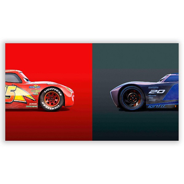 Painel Retangular - Carros - Sublimado 3D
