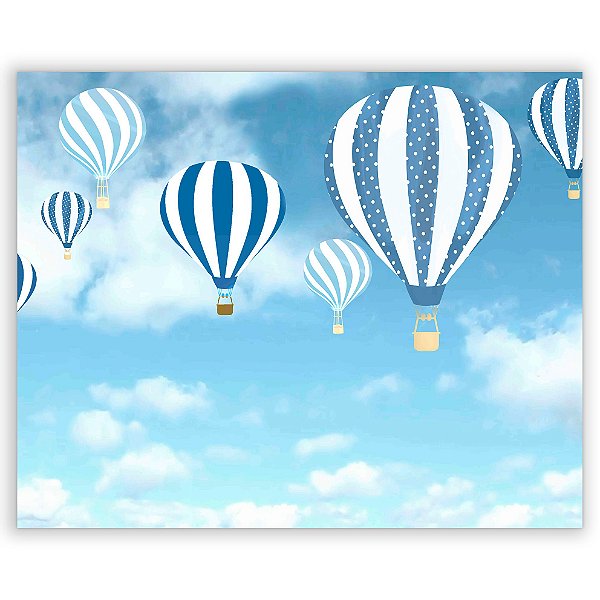 Capa Painel Retangular Sublimado - Balão
