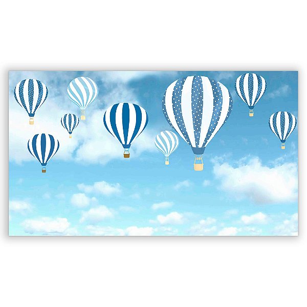 Capa Painel Retangular Sublimado - Balão