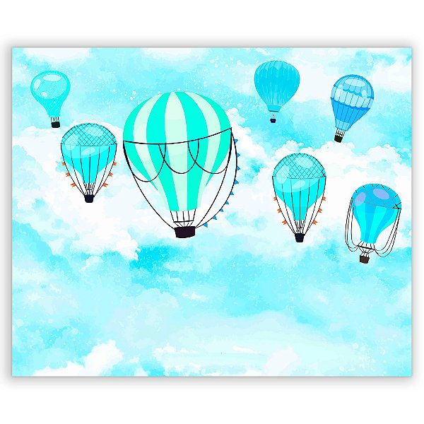 Painel Retangular - Balão - Sublimado 3D