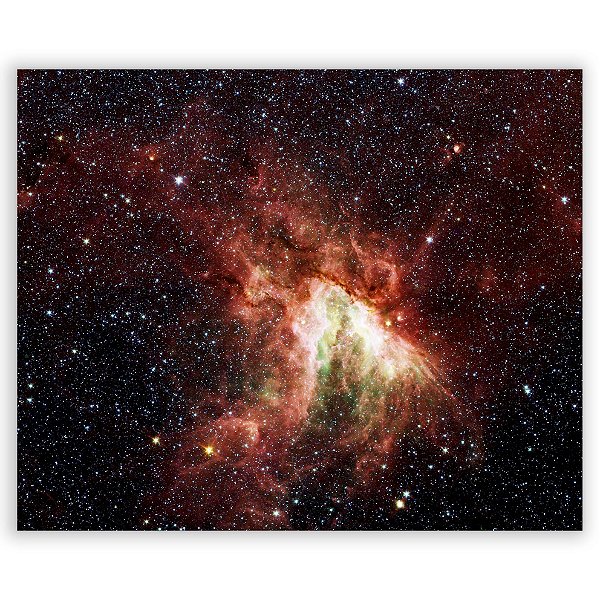 Painel Retangular - Galaxia Espaco - Sublimado 3D