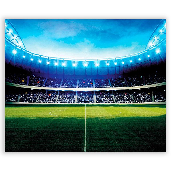 Capa Painel Retangular Sublimado - Futebol