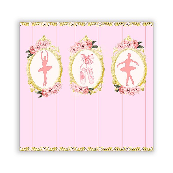 Capa Painel Retangular Sublimado - Bailarina