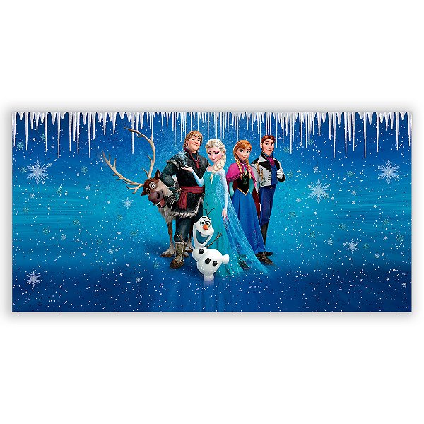 Capa Painel Retangular Sublimado - Frozen