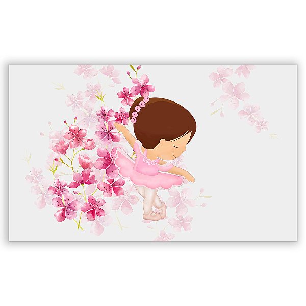 Capa Painel Retangular Sublimado - Bailarina