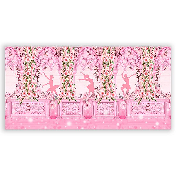 Capa Painel Retangular Sublimado - Bailarina