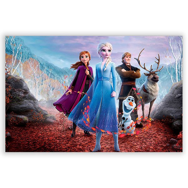 Capa Painel Retangular Sublimado - Frozen