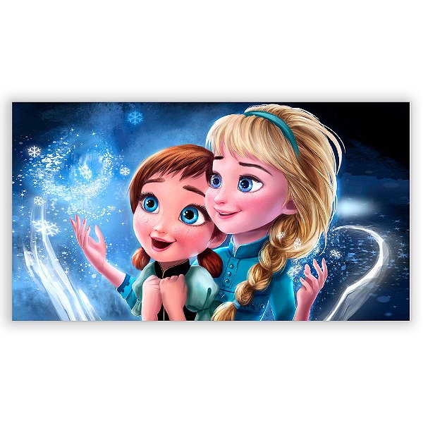 Capa Painel Retangular Sublimado - Frozen