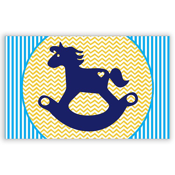 Capa Painel Retangular Sublimado - Cavalo
