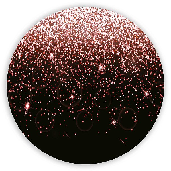 Painel Redondo - Glitter - Sublimado 3D