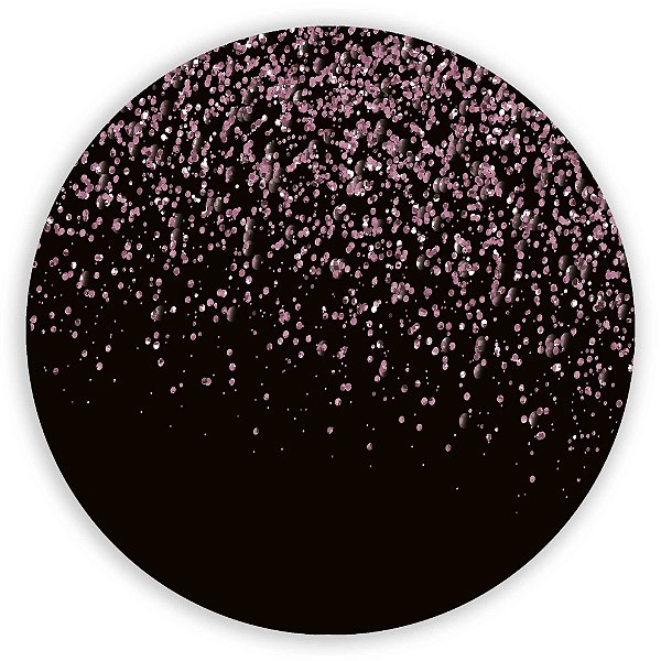 Painel Redondo - Glitter - Sublimado 3D