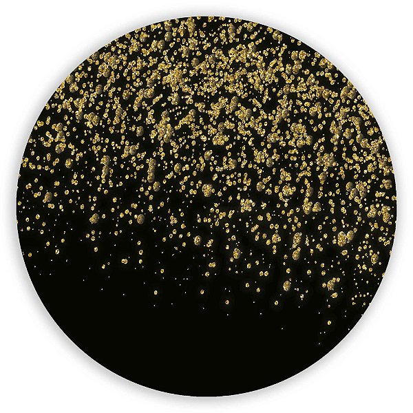 Painel Redondo - Glitter - Sublimado 3D