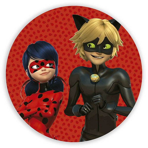 Painel Redondo - Ladybug - Sublimado 3D