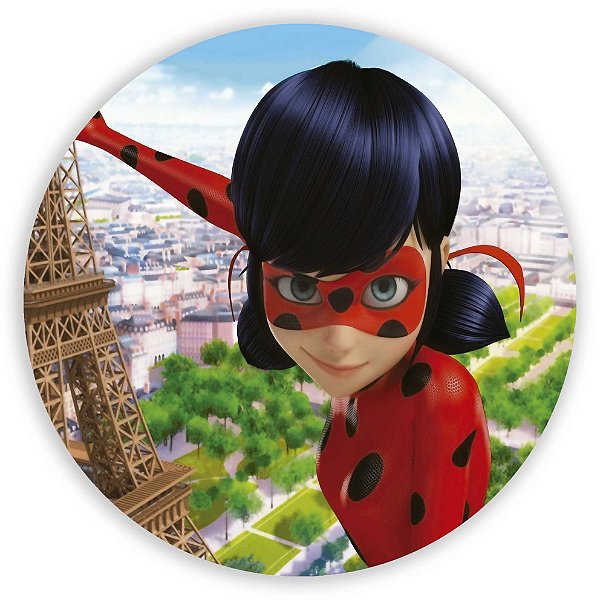 Painel Redondo - Ladybug - Sublimado 3D