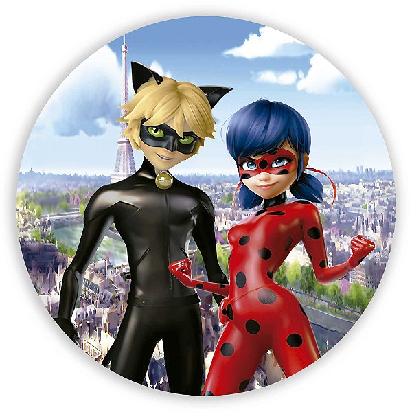 Painel Redondo - Ladybug - Sublimado 3D