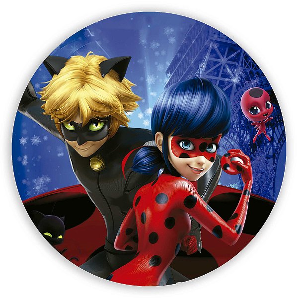 Painel Redondo - Ladybug - Sublimado 3D