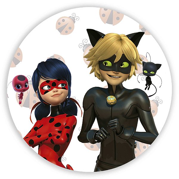 Painel Redondo - Ladybug - Sublimado 3D
