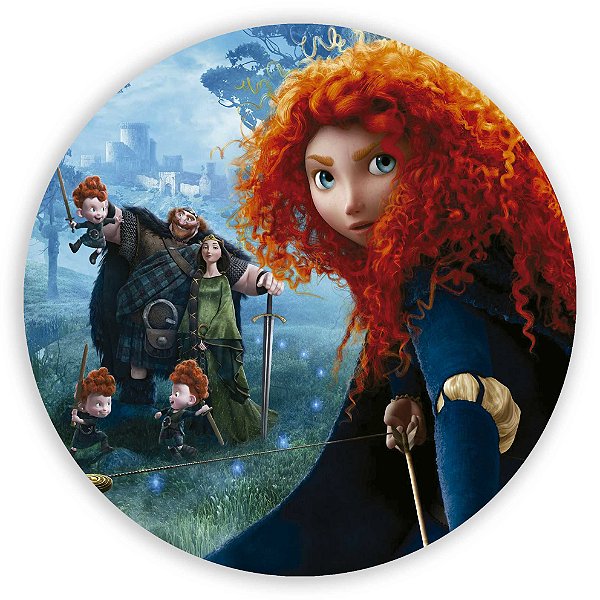 Painel Redondo - Valente - Sublimado 3D