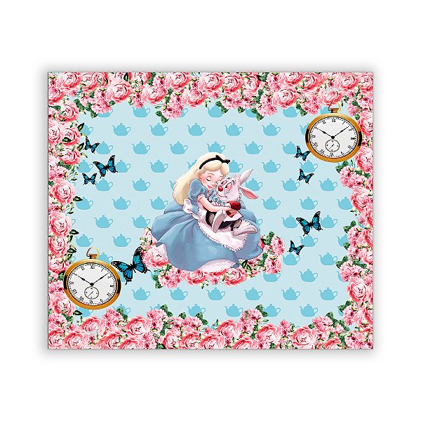 Capa Painel Retangular Sublimado - Alice