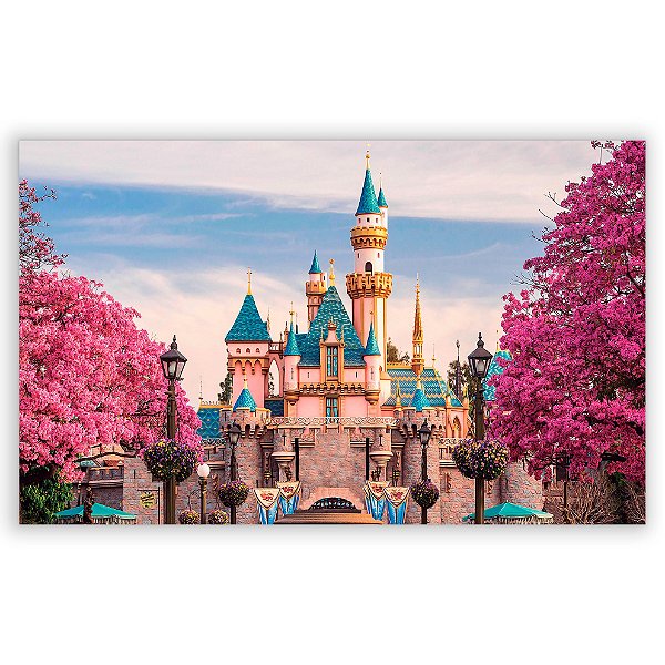 Capa Painel Retangular Sublimado - Castelo