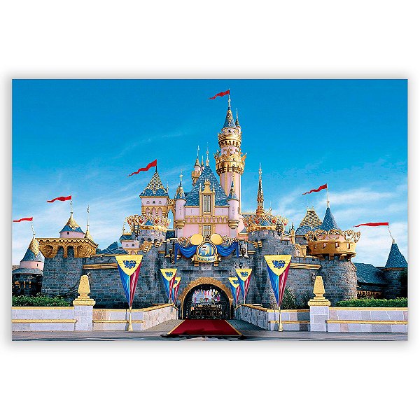 Capa Painel Retangular Sublimado - Castelo