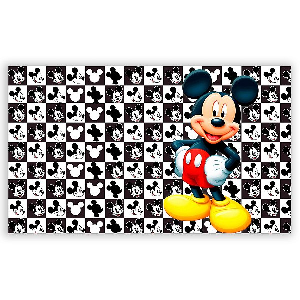 Capa Painel Retangular Sublimado - Mickey