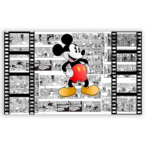 Capa Painel Retangular Sublimado - Mickey