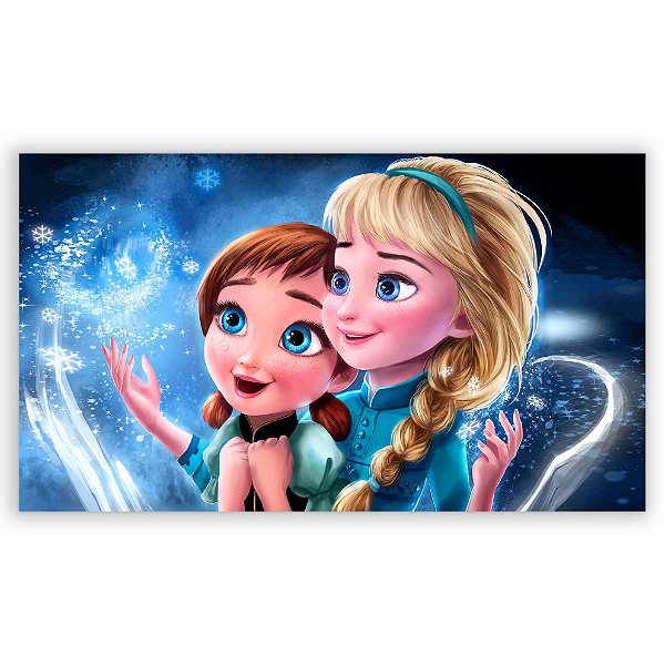 Capa Painel Retangular Sublimado - Frozen