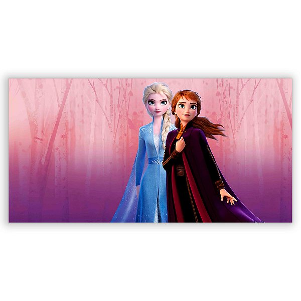 Capa Painel Retangular Sublimado - Frozen