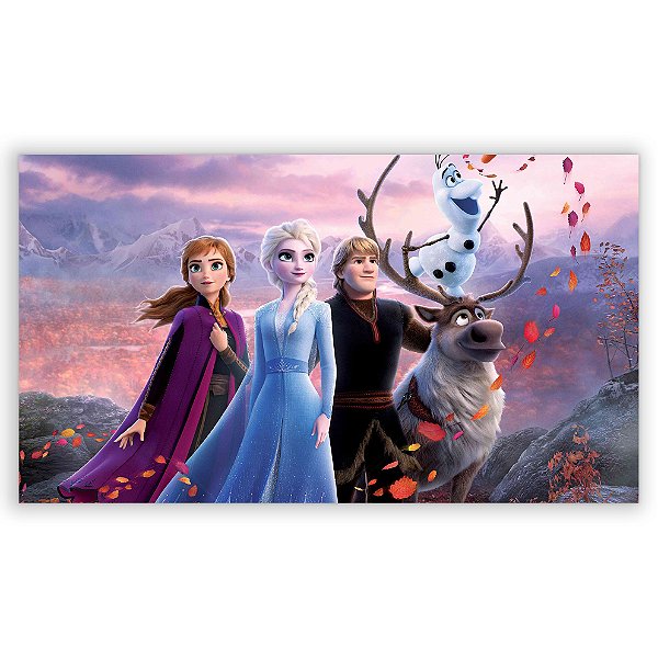 Capa Painel Retangular Sublimado - Frozen