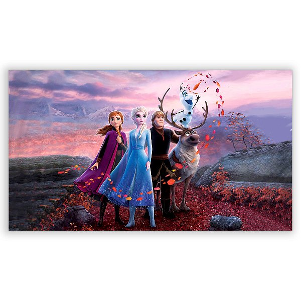 Capa Painel Retangular Sublimado - Frozen