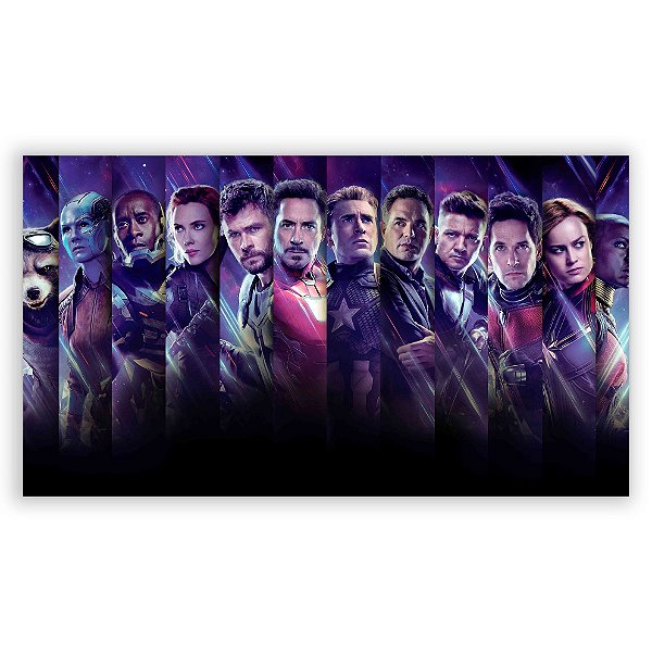 Painel Retangular - Herois - Sublimado 3D