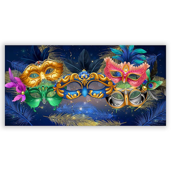 Painel Retangular - Carnaval - Sublimado 3D