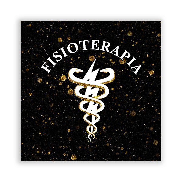 Painel Quadrado - Fisioterapia - Sublimado 3D