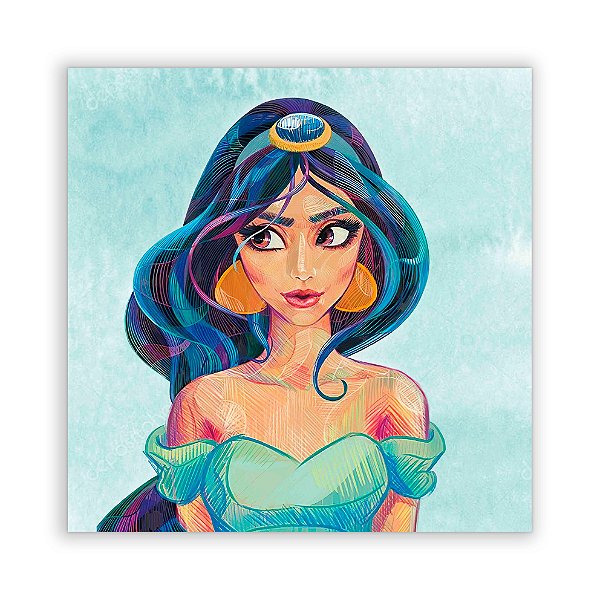 Painel Quadrado - Jasmine - Sublimado 3D