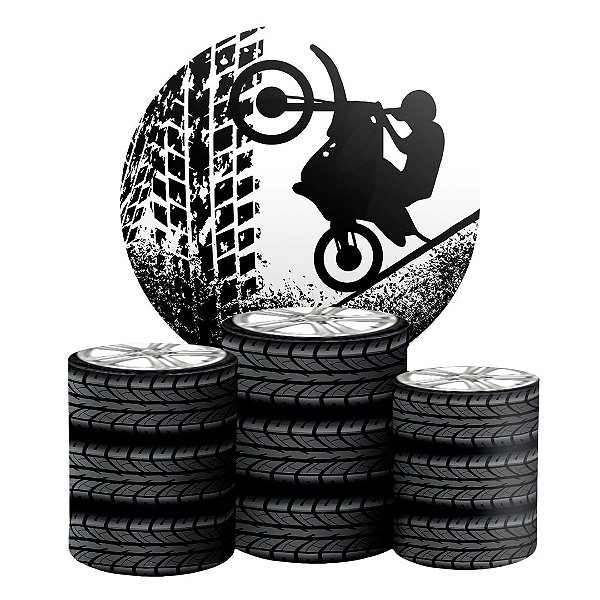 KIT Redondo e Trio - Motocros - Sublimado 3D