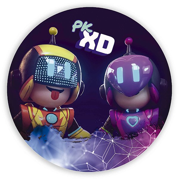 Painel Redondo - PK XD - Sublimado 3D