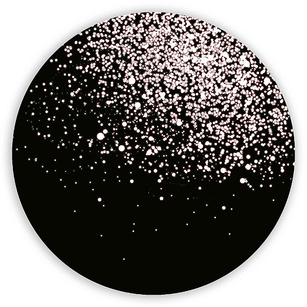 Painel Redondo - Glitter - Sublimado 3D