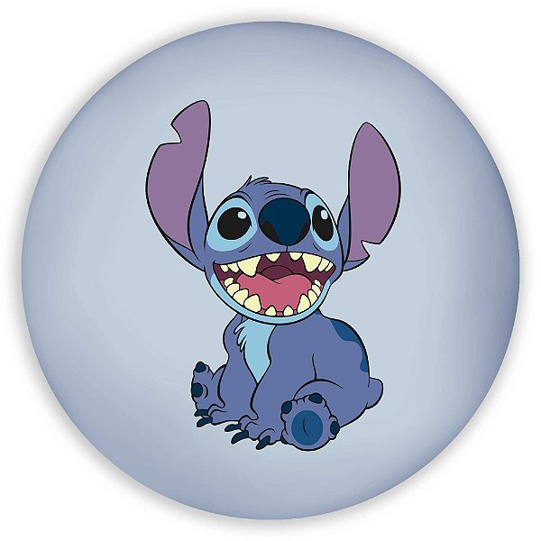 Painel Redondo - Stitch - Sublimado 3D