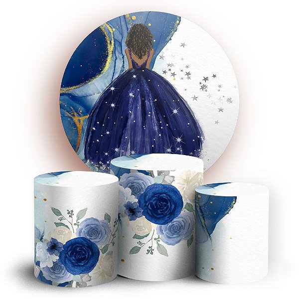 KIT Redondo e Trio - 15 Anos  - Sublimado 3D