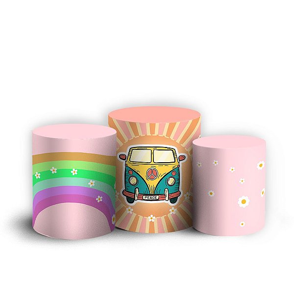 Trio Cilindro - Combi - Sublimado 3D + Elástico