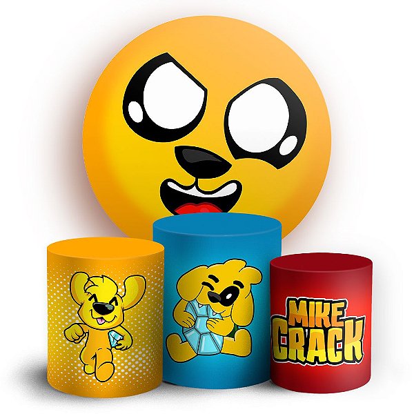 KIT Redondo e Trio - MikeCrack - Sublimado 3D