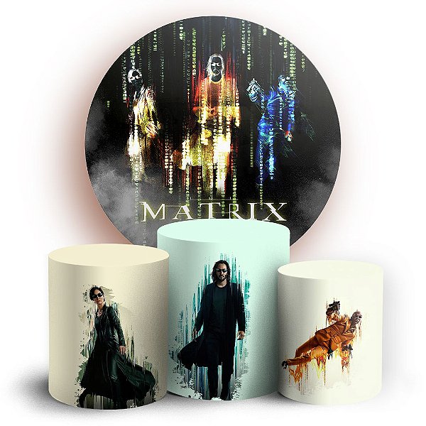 KIT Redondo e Trio - Matrix - Sublimado 3D