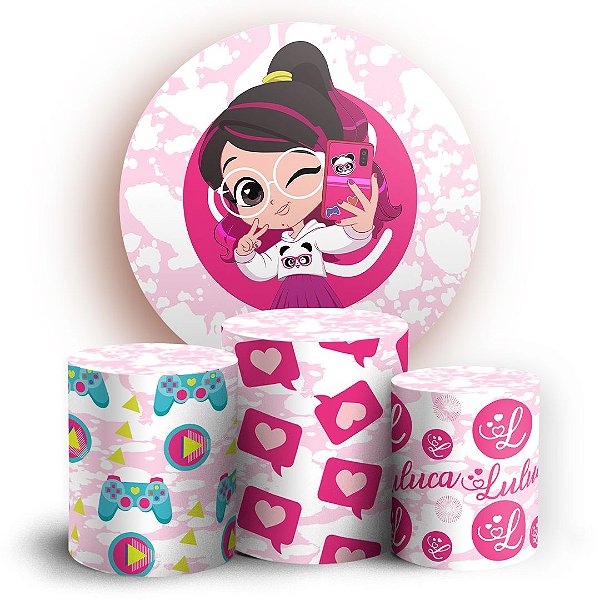 KIT Redondo e Trio - Luluca - Sublimado 3D