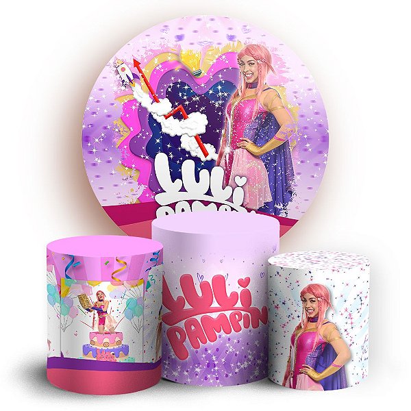 KIT Redondo e Trio - Luli Pampin - Sublimado 3D